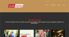 Desktop Screenshot of monkcatering.de